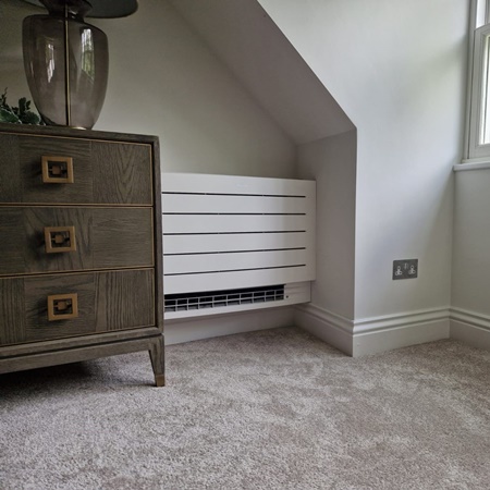 Sleek Air Conditioning Unit in bedroom