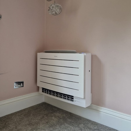 Air conditioning in bedroom