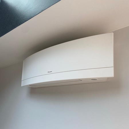 Sleek Air Conditioning Unit in bedroom