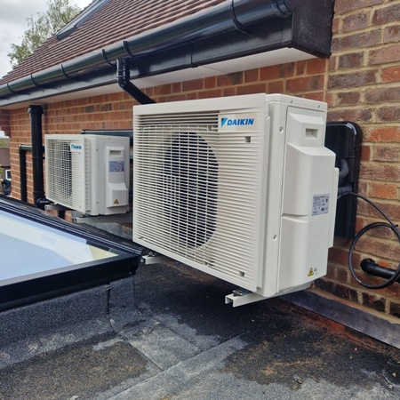 Air Conditioning Unit installed in Buntingford