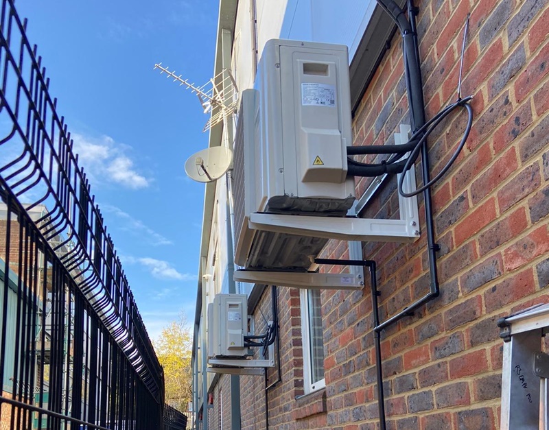 All mounted air conditioning units