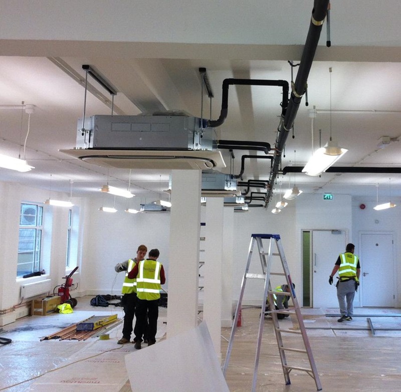 Large Commercial Air Conditioning Unit